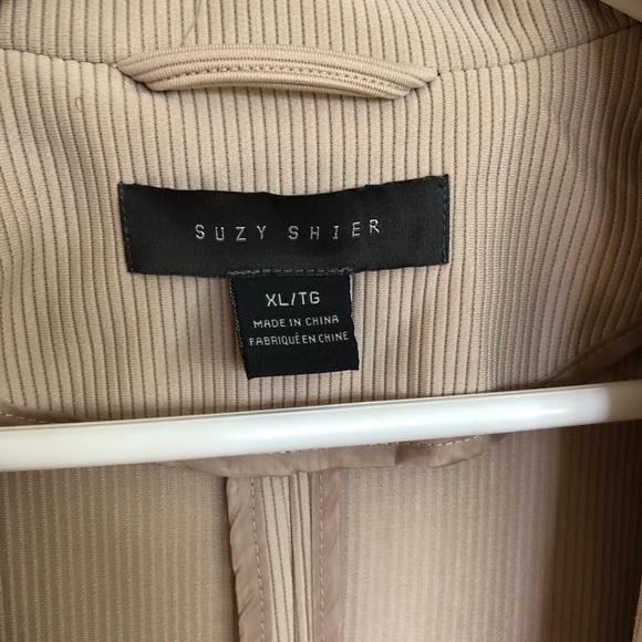 Corduroy-Like Blazer - Picture 5 of 10